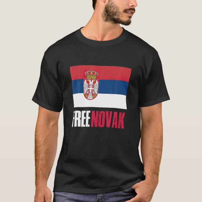 Camiseta Free Novak (Anverso)