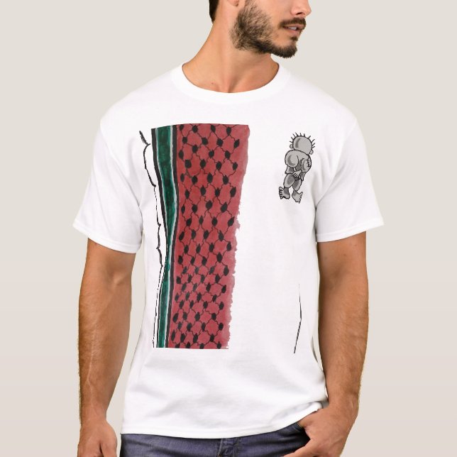 Camiseta Free palastine.. (Anverso)