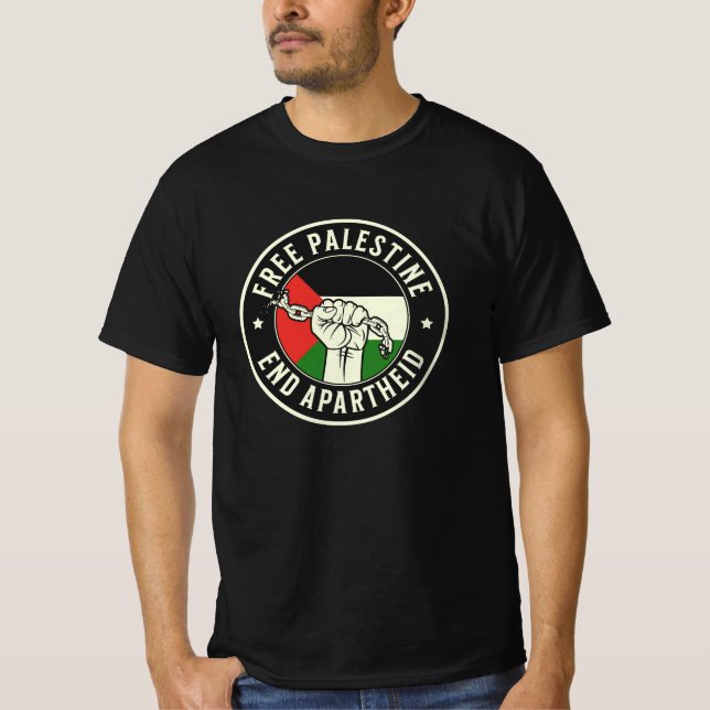 Camiseta Free Palestine (Anverso)