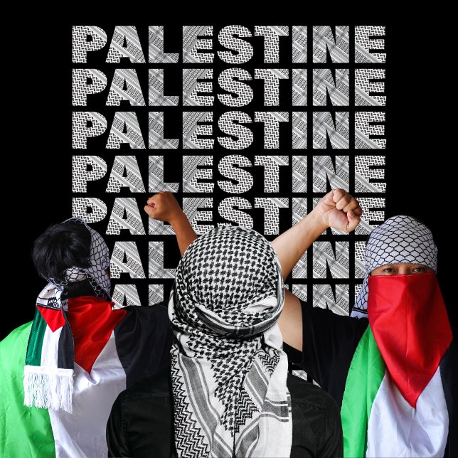 Camiseta Free Palestine In Palestinian Scarf Design| Gaza (Pro Palestine T-shirt In Keffiyeh Design , Save Palestine, Save Gaza)