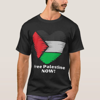 Camiseta Free Palestine NOW!