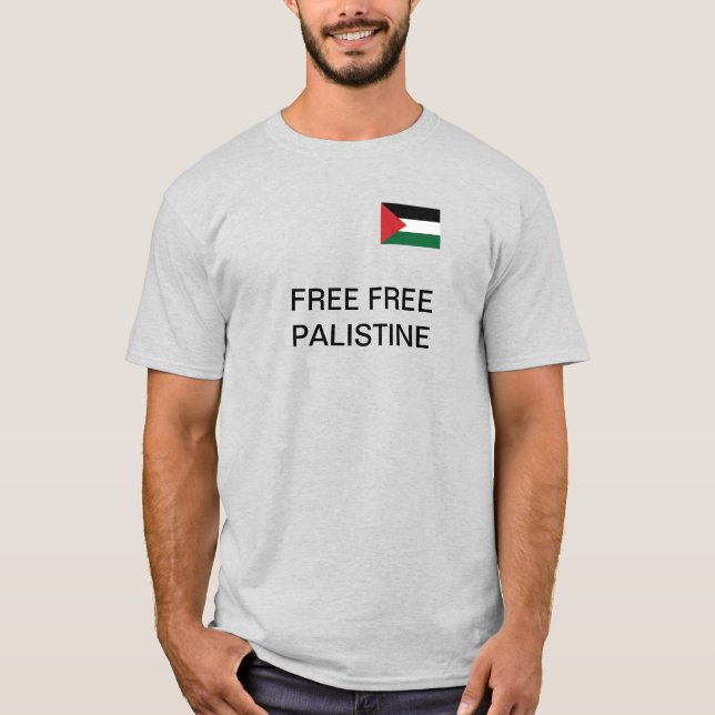 Camiseta Free Palistine (Anverso)