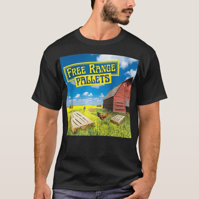 Camiseta Free Range Pallea El Podcast (Anverso)