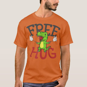 Camiseta Free T Re Abrazos Funny Día de San Valentín Dinosa