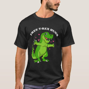 Camiseta Free T Rex Hugs Funny Día de San Valentín Dinosaur