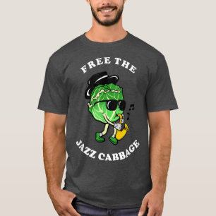 Camiseta Free The Jazz    CabbageJazz Cabbage Meme 