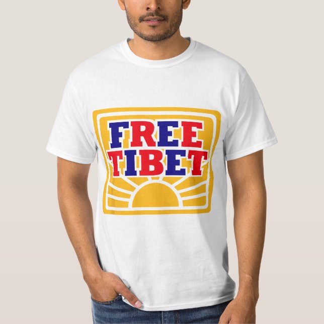 Camiseta Free Tibet (Anverso)