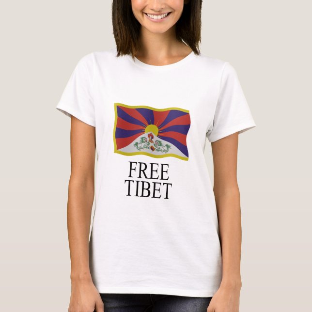 Camiseta Free Tibet (Anverso)