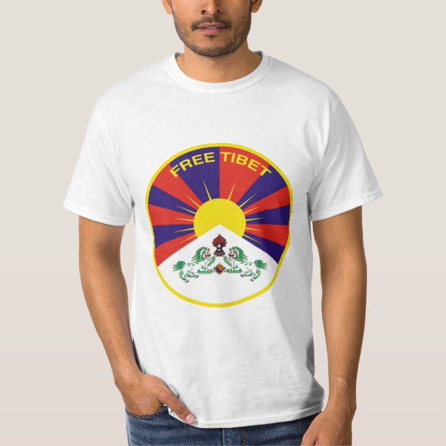 Camiseta Free Tibet (Anverso)