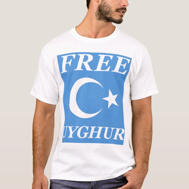 CAMISETA FREE UYGHUR (Anverso)