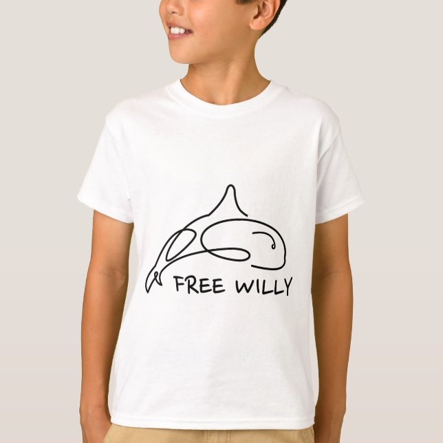 Camiseta Free Willy (Anverso)