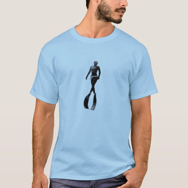Camiseta Freediver - orgánico. Diverso (para hombre) (Anverso)