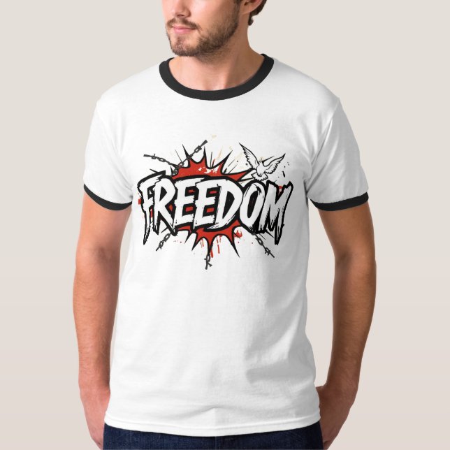 Camiseta Freedom  (Anverso)