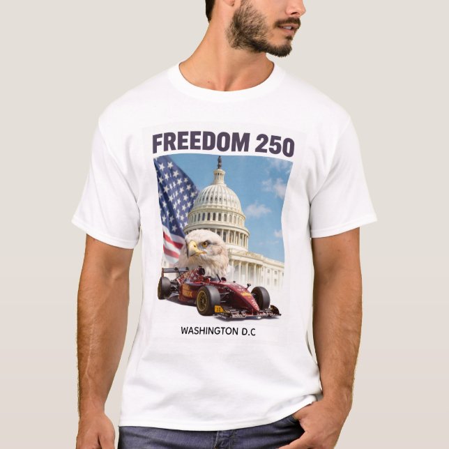 Camiseta Freedom 250 Grand Prix (Anverso)
