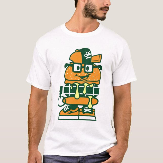 CAMISETA FREEDOM BURGER (Anverso)