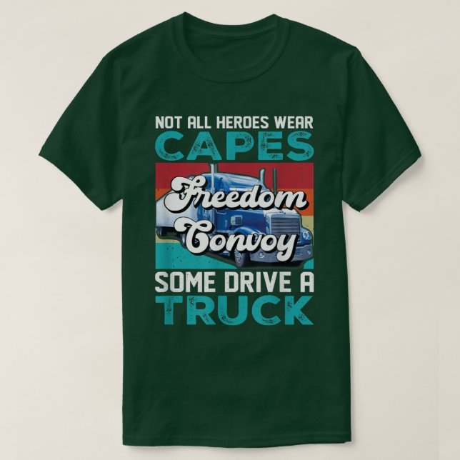 Camiseta Freedom Convoy 2022 Canada Truck Trudeau Ottawa Pr (Diseño del anverso)