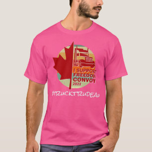 Camiseta Freedom Convoy 2022 Truck Driver Protest Mandates