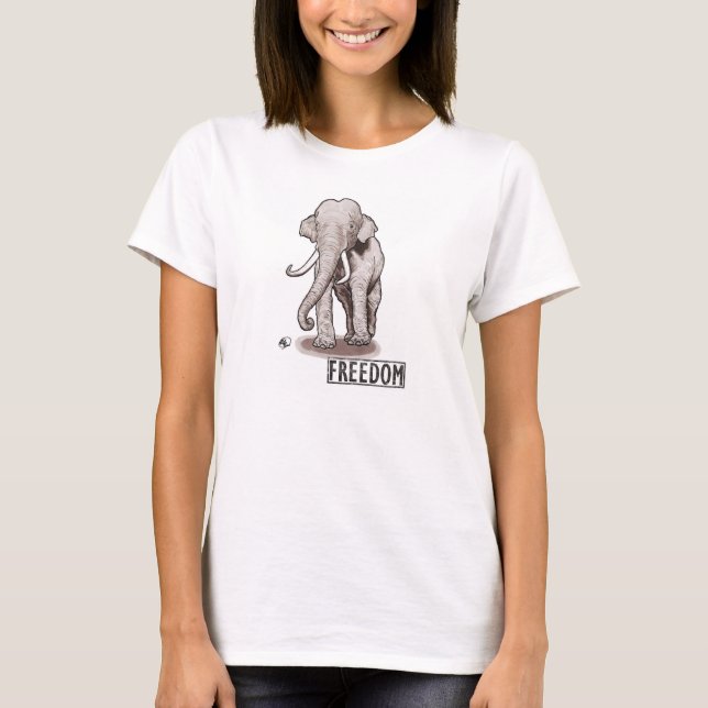 Camiseta "Freedom" Elephant Women's Tank (Anverso)