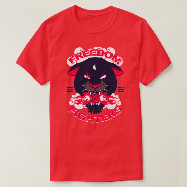 Camiseta Freedom fighters (Diseño del anverso)