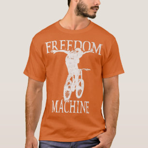 Camiseta Freedom Machine Biking Biker Cycle  