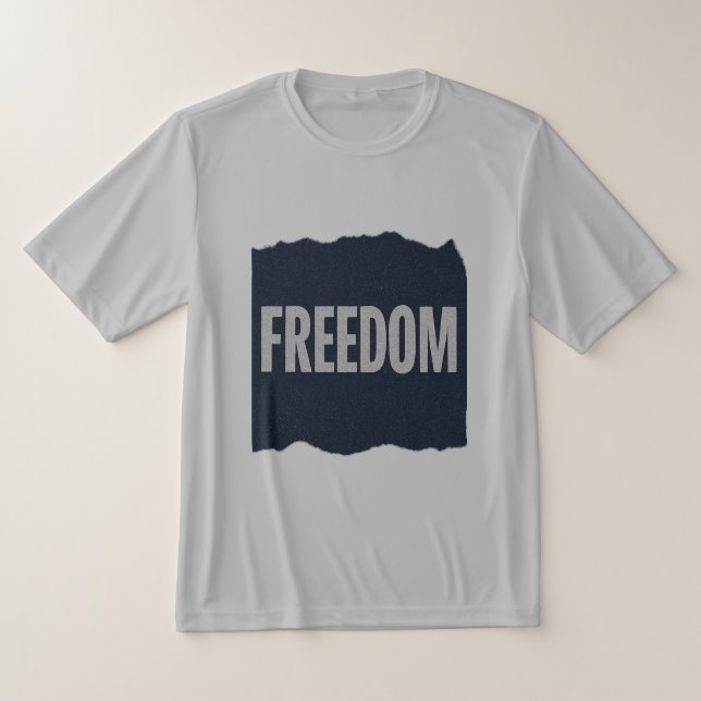Camiseta FREEDOM Minimal Grain Text DesignT-Shirt (Distribución)