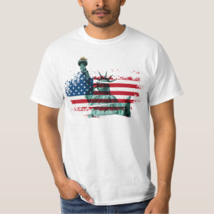 Camiseta Freedom Mosaic: Estatua de la Edición Libertad