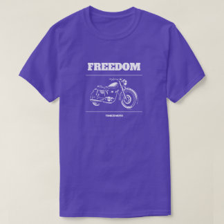 Camiseta Freedom Motorcycle Cruiser T-Shirt