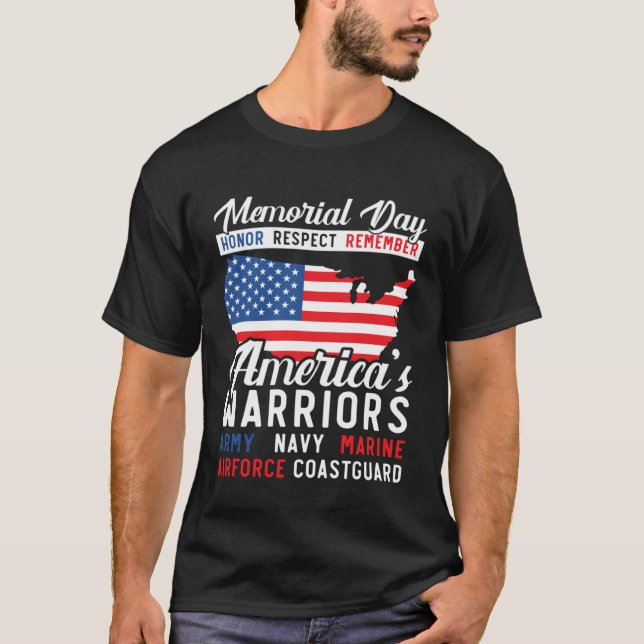 Camiseta Freedom Patriotic Veteran USA Flag American Memori (Anverso)
