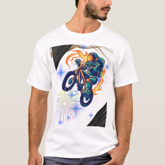 Camiseta Freedom Ride – Chico en Bicicleta