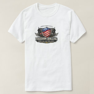 Camiseta Freedom Rolling Trucker – Nacido para lo 