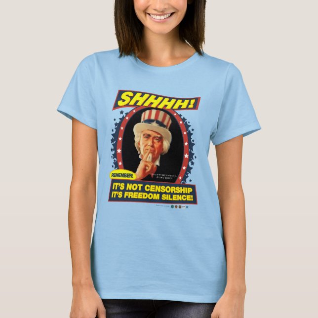Camiseta Freedom Silence T-Shirt (Anverso)