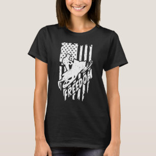 Camiseta Freedom Sled Extrema Adventure Snowmoblom Gonna