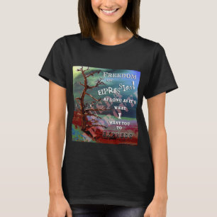 Camiseta Freedom Tree Tee - Libertad de expresión