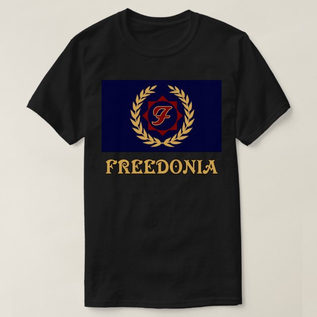 Camiseta Freedonia (Diseño del anverso)