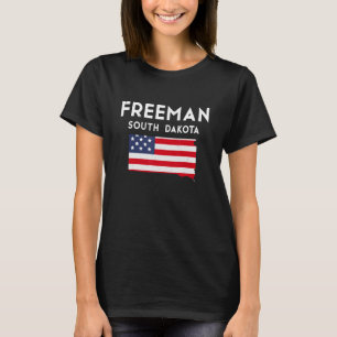 Camiseta Freeman South Dakota Estados Unidos EE.UU.