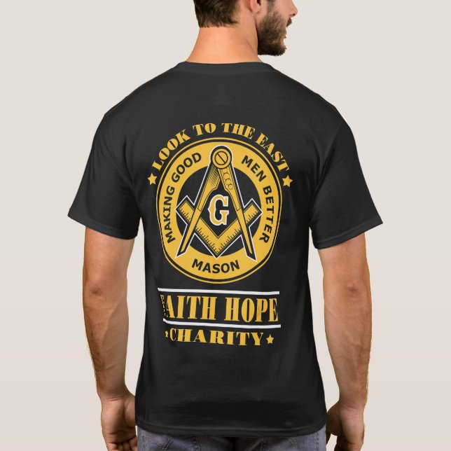 Camiseta Freemason T Shirt (Reverso)