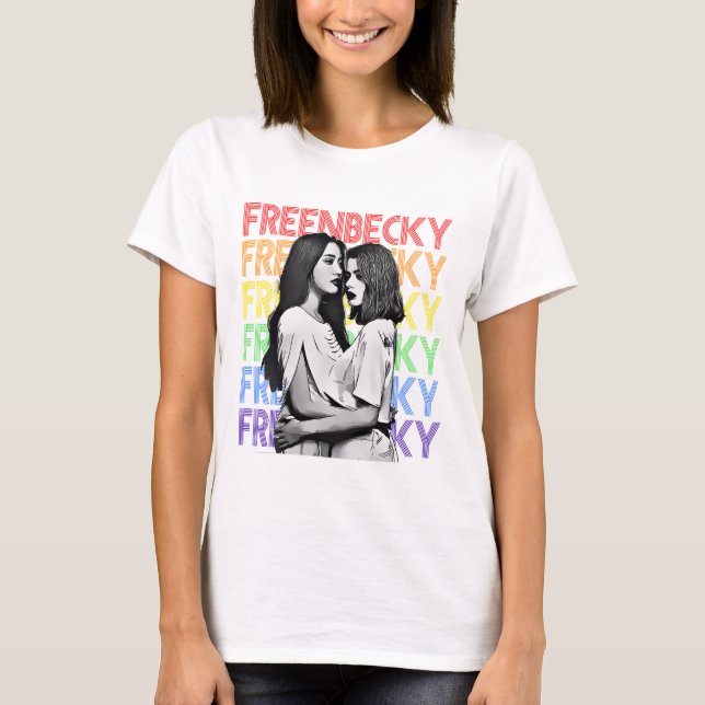 Camiseta Freen Becky fan paen kan (Anverso)