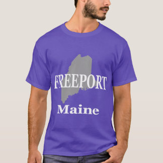 Camiseta Freeport Maine State City y Town Prige