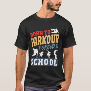 Camiseta Freerunner Boys School Funny Parkour