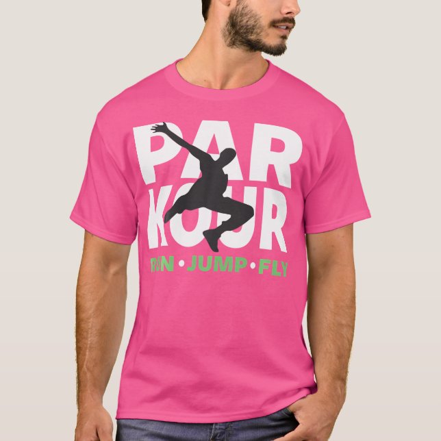 Camiseta Freerunner - Freerunning - Traceur - Parkour (Anverso)