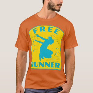 Camiseta Freerunning Parkour Vintage Freerunner