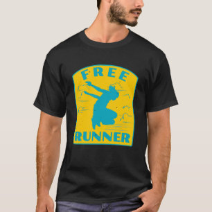 Camiseta Freerunning Parkour Vintage Freerunner Streetwear