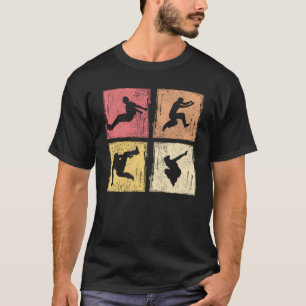 Camiseta Freerunning Street Workout Freestyle Acrobatic Par