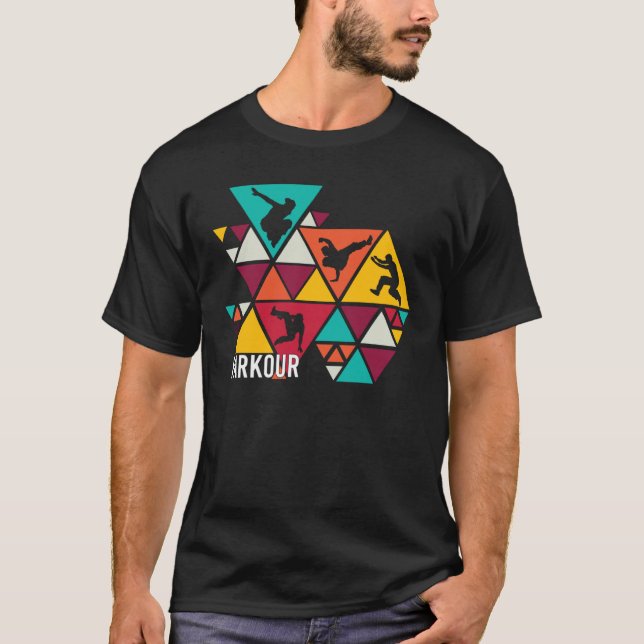 Camiseta Freerunning Street Workout Freestyle Acrobatic Par (Anverso)