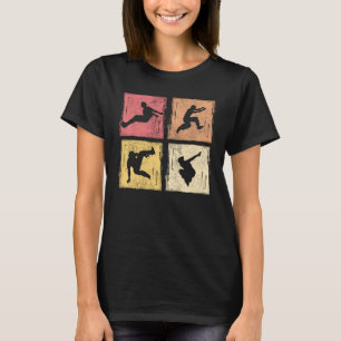 Camiseta Freerunning Street Workout Freestyle Acrobatic Par