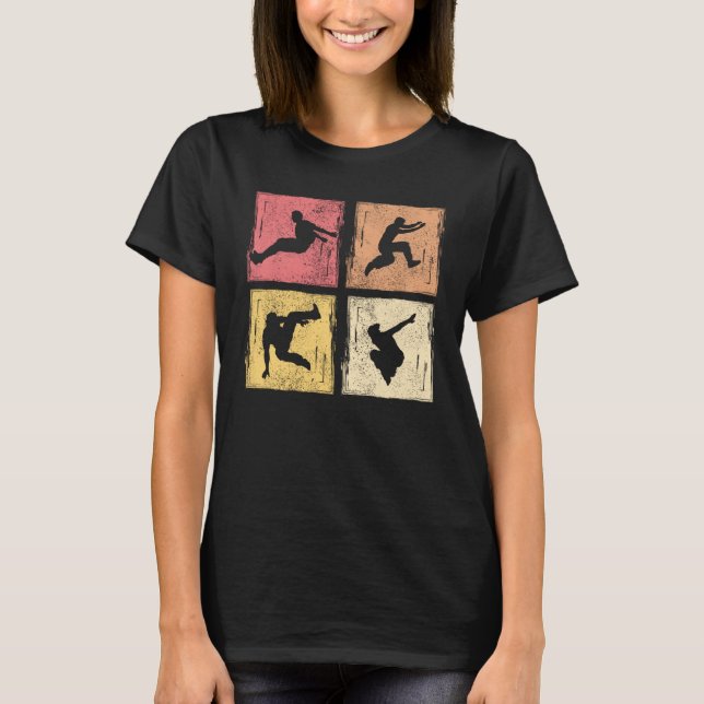 Camiseta Freerunning Street Workout Freestyle Acrobatic Par (Anverso)