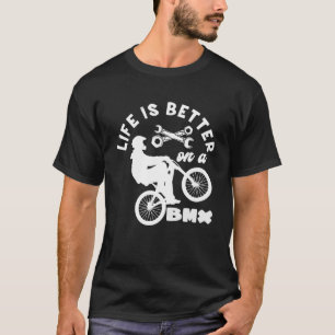 Camiseta Freestyle Life es mejor en la bicicleta de montaña