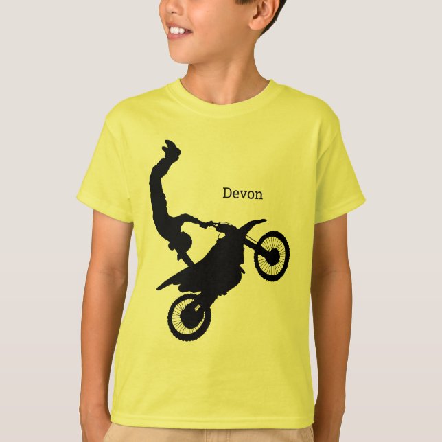 Camiseta Freestyle Motocross tricks (Anverso)