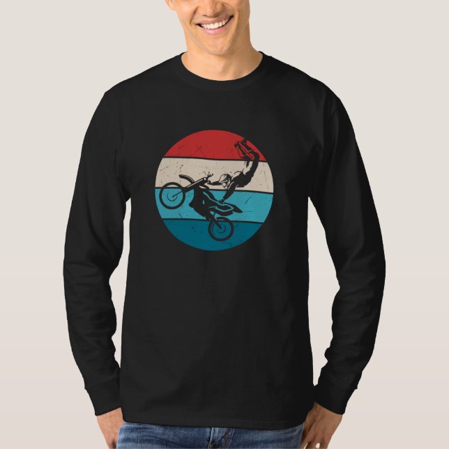 Camiseta Freestyle Motorciclista Retro (Anverso)