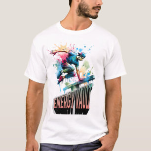 Camiseta Freestyle Parkour Jump-Vault Burst Boy